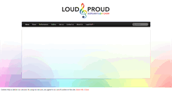 Desktop Screenshot of loudandproudchoir.org